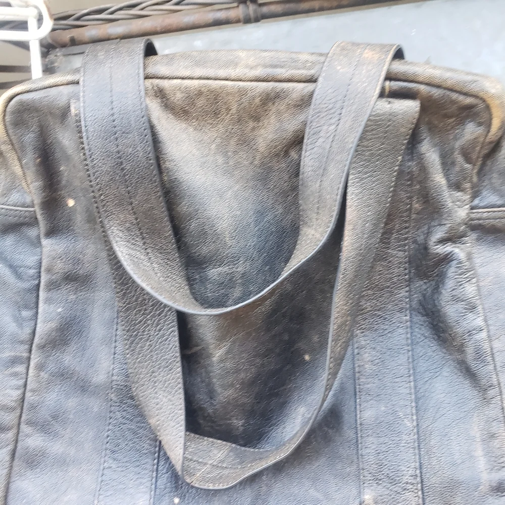 Diesel distressed 2way north south zavia messenger tote laptop bag Backpack